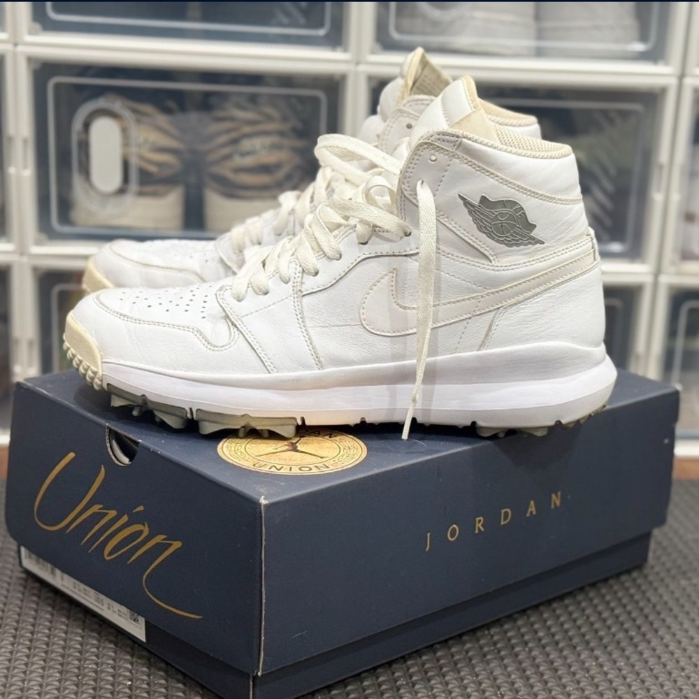 Air Jordan 1 Golf white/Metallic Silver
917717-101 size 9